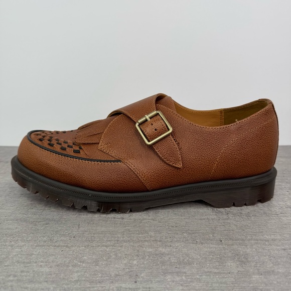 Dr. Martens Ramsey Monk KLT Brown C.F. Steade Leather Loafers - Men’s Size 13 - Picture 7 of 12
